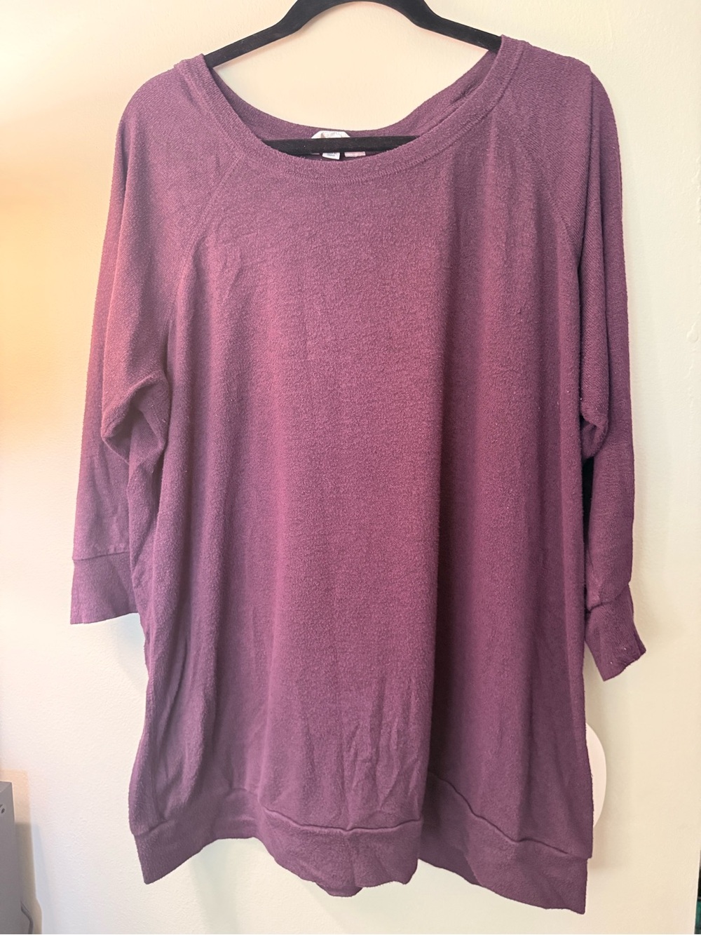 Market & Spruce Paulson Brushed Jersey Easy Top - 2X